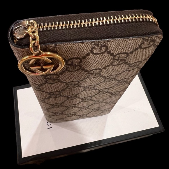 COA EUC GUCCI GG Supreme Long Wallet with box  and dust bag - Picture 3 of 7